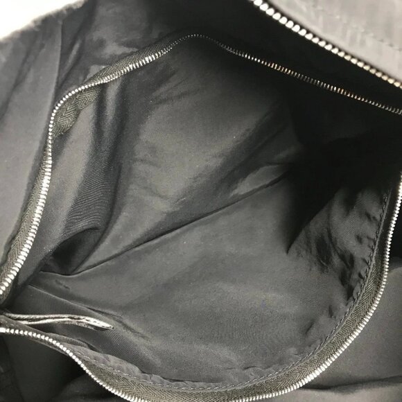 HERMES AcapulcoMM Acapulco MM Tote Bag Hand Bag Nylon / Leather Black - Picture 10 of 14